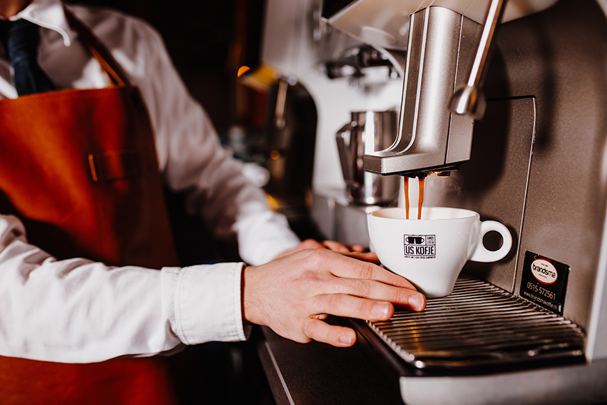  koffie in de horeca