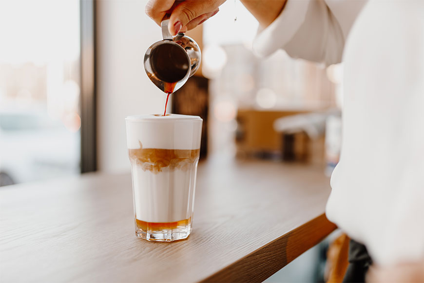 Latte Macchiato - Brandsma Koffie